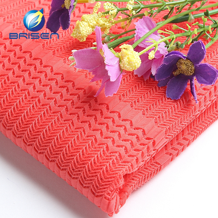 Fashion Jacquard Pink Philippines Fabrics Supplier Brisen